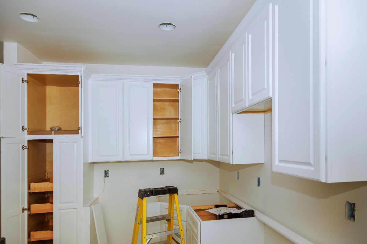 Custom Cabinetry and Countertop Installation, Full Kitchen Remodel in Albuquerque in New Mexico